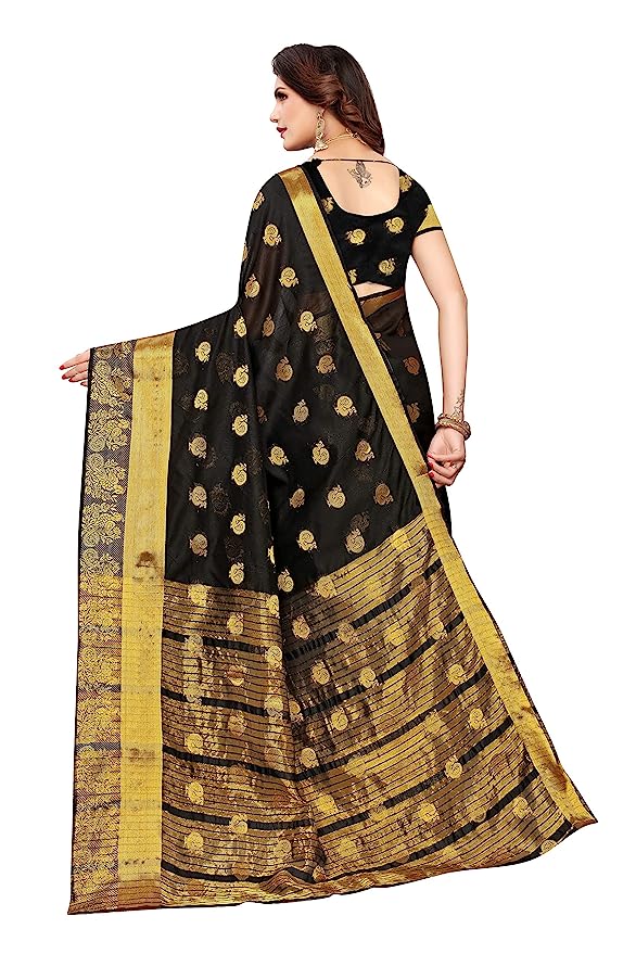 Chanderi Silk Jacquard Butta Saree