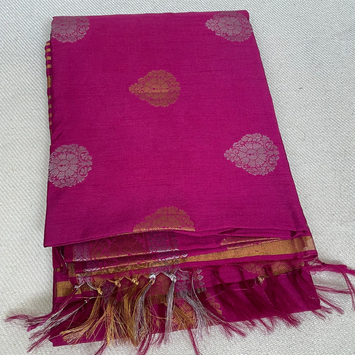 Jute Silk Soft Silk Saree