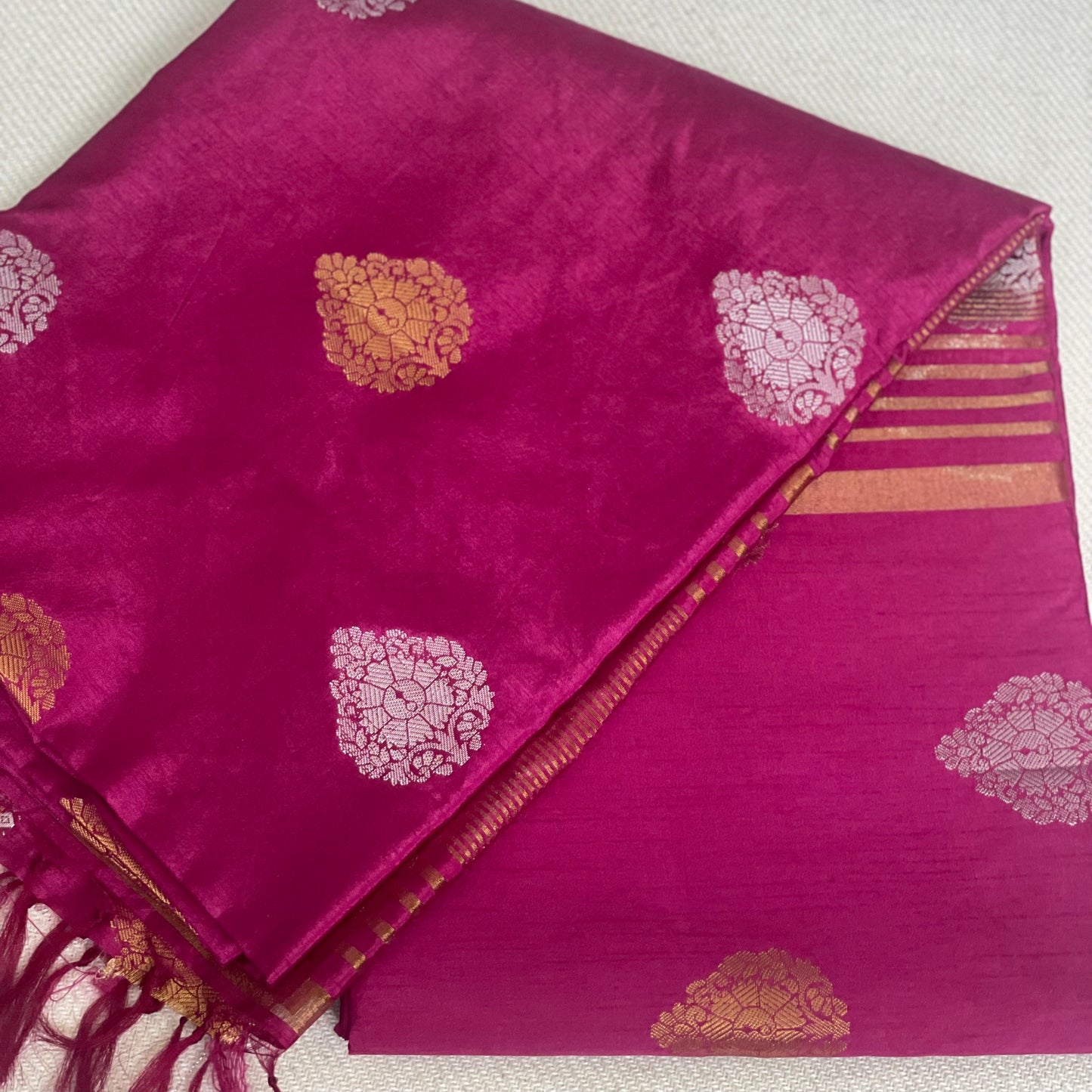 Jute Silk Soft Silk Saree