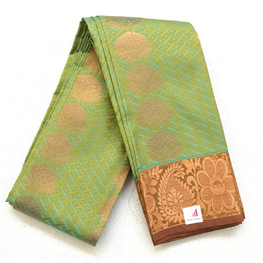 Green Handwoven Soft Silk Saree