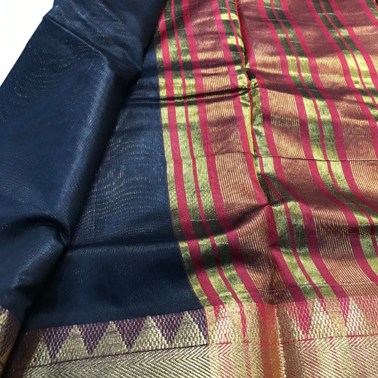 Cotton silk saree