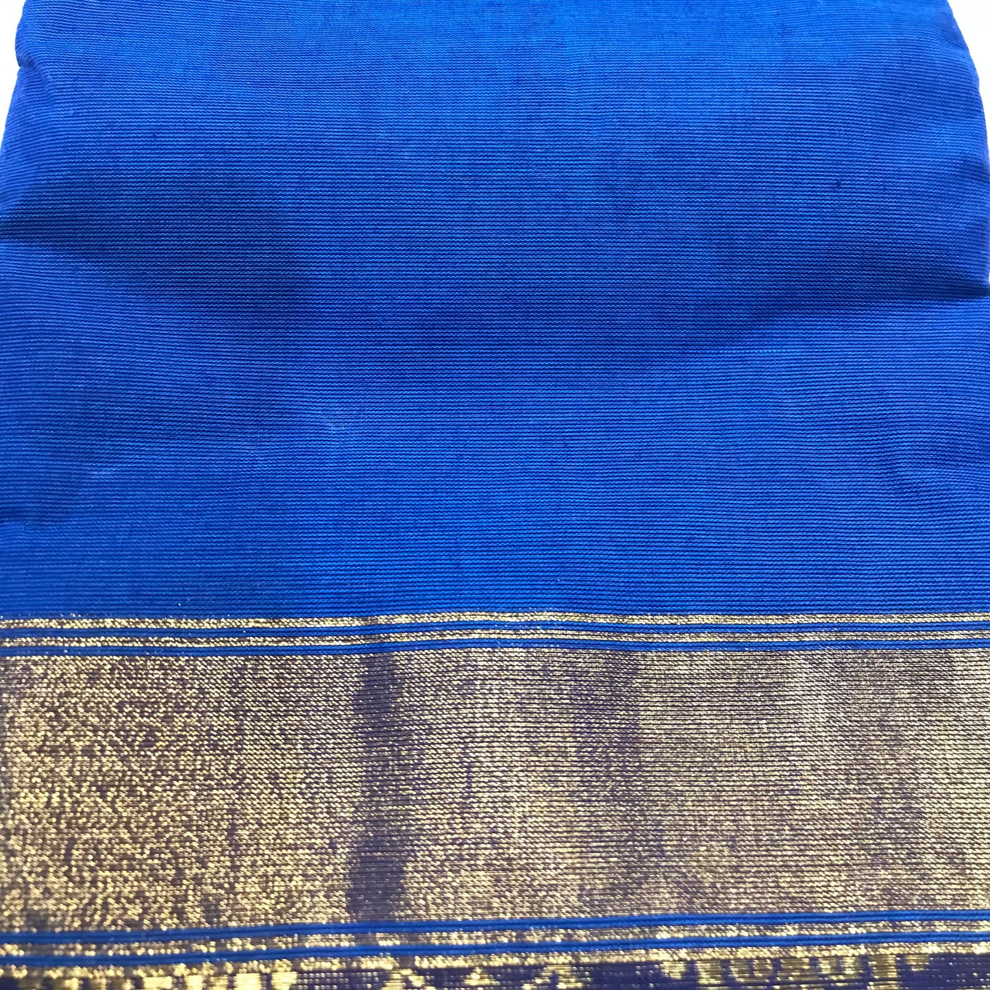 Pure Handloom Cotton Saree with separate blouse piece